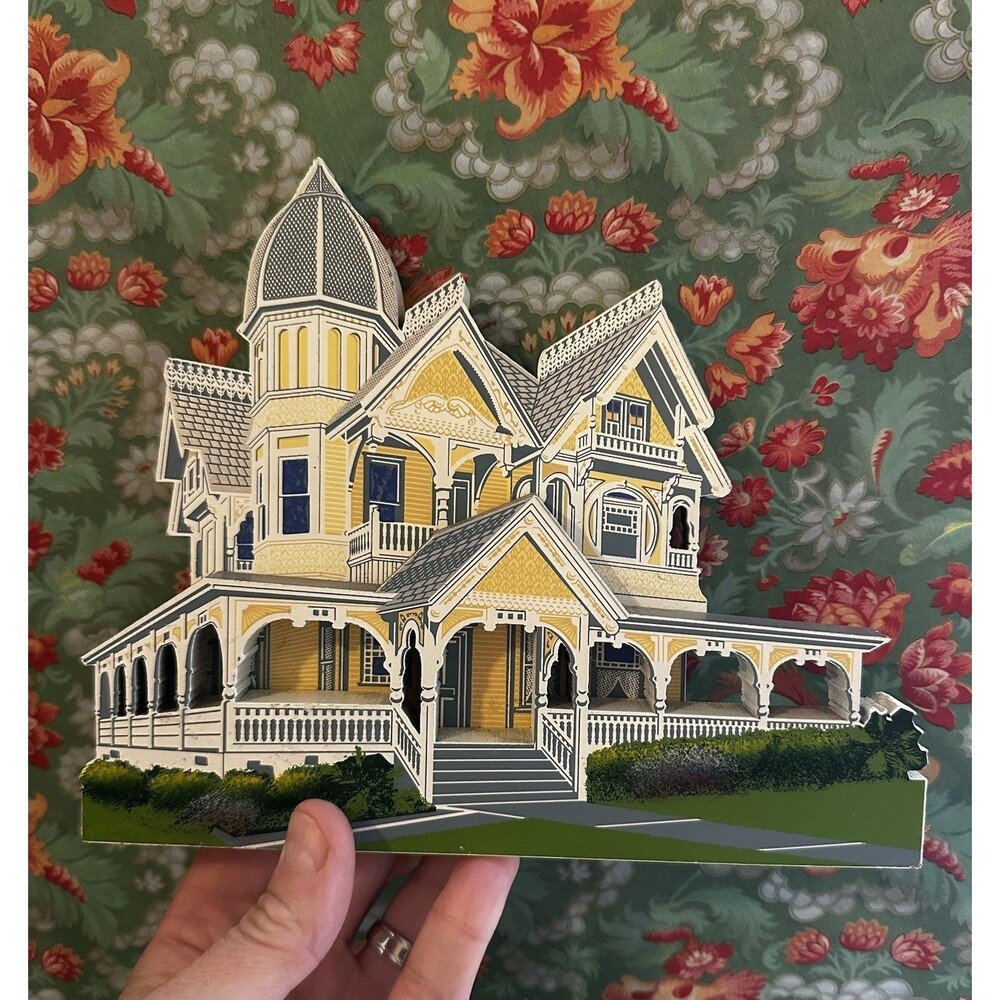 Sheila's Collectibles Wooden Donnelly House Mount Dora Florida 1999 Vintage USA